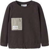 Name It Chocolate Plum Nmmosborne Ls Sweat Top