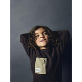 Name It Chocolate Plum Nmmosborne Ls Sweat Top