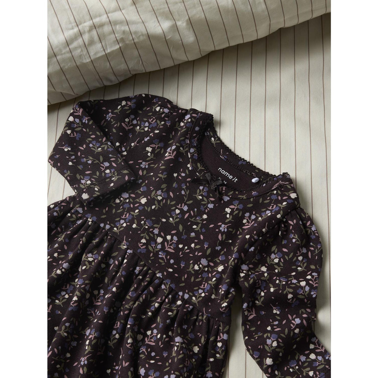 Name It Chocolate Plum Nbfoceana Ls Dress