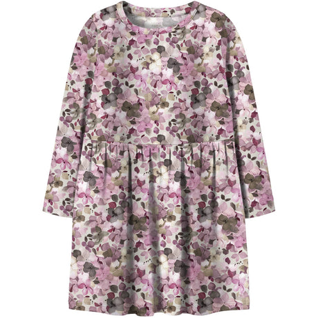 Name It Peyote Melange Lilas Nmfnadena Ls Dress