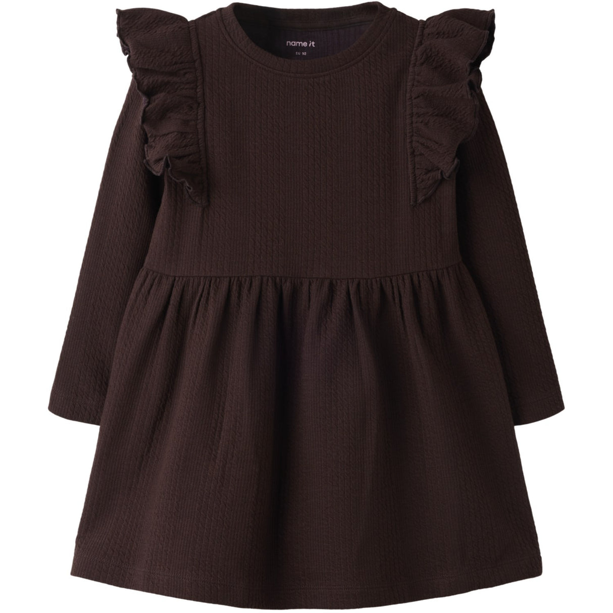 Name It Chocolate Plum Nmfnole Ls Dress