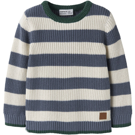 Name It Blue Mirage Nmmnereus Ls Knit