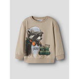 Name It Sesame Nmmnathaniel Ls Nreg Sweat Bru Box