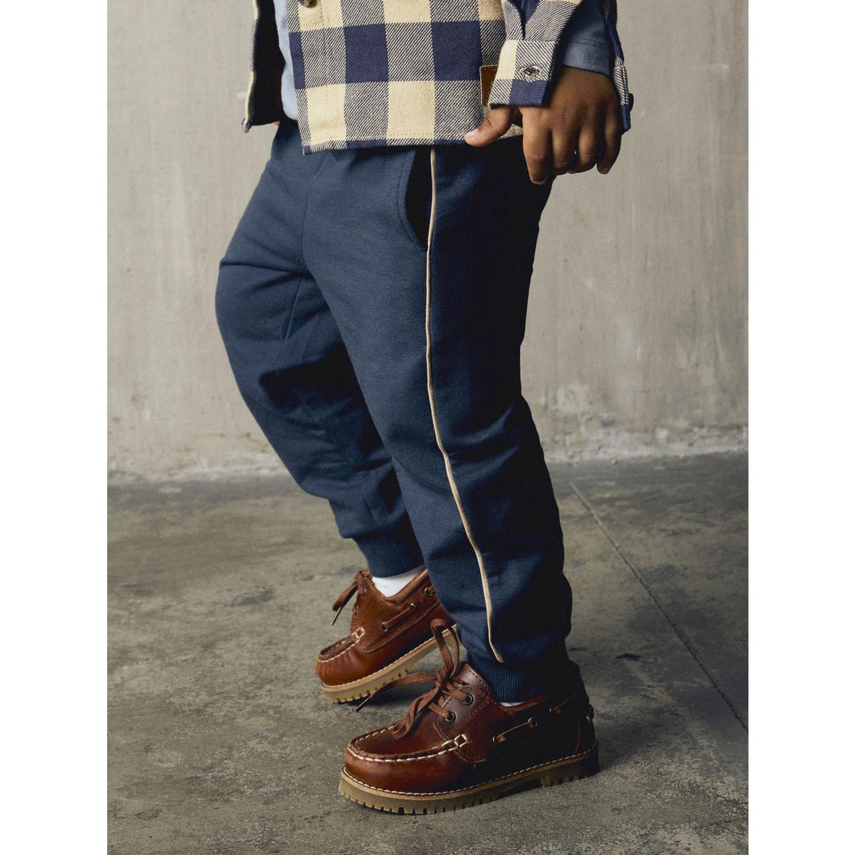 Name It Ombre Blue Nmmnigel Nreg Sweat Pants Bru