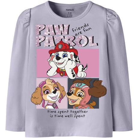Name It Heirloom Lilac Nmfarna Paw Ls Top Cplg