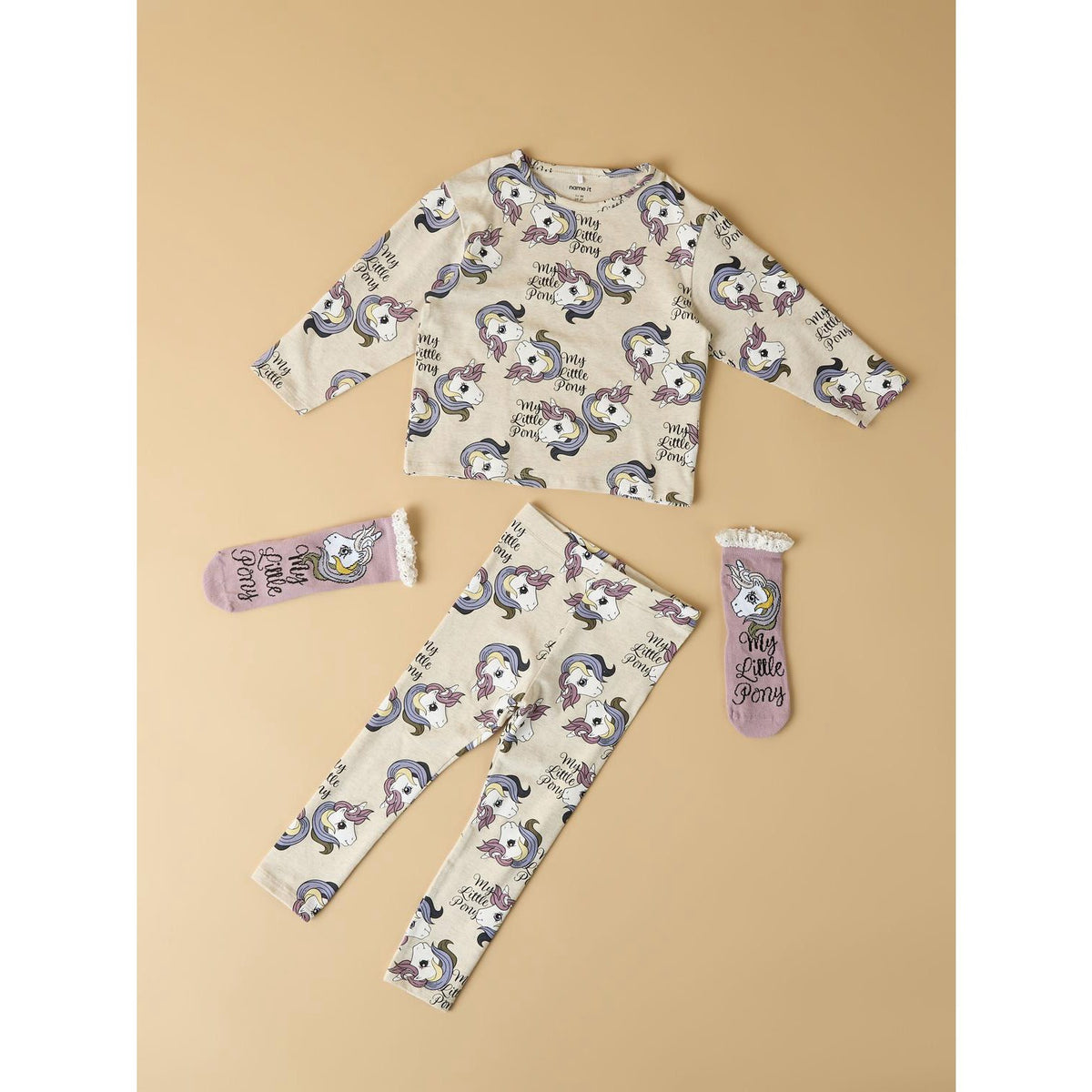 Name It Peyote Melange Nmfsebine Mlp 3P Socks Cplg
