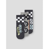 Name It Ombre Blue Nmmsofus Hotwheels 3P Socks Mat