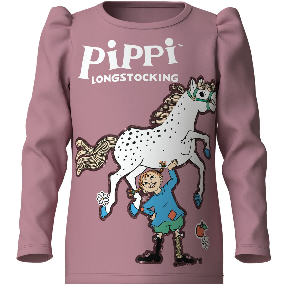 Name It Lilas Nmfanna Pippi Ls Top Box Sky