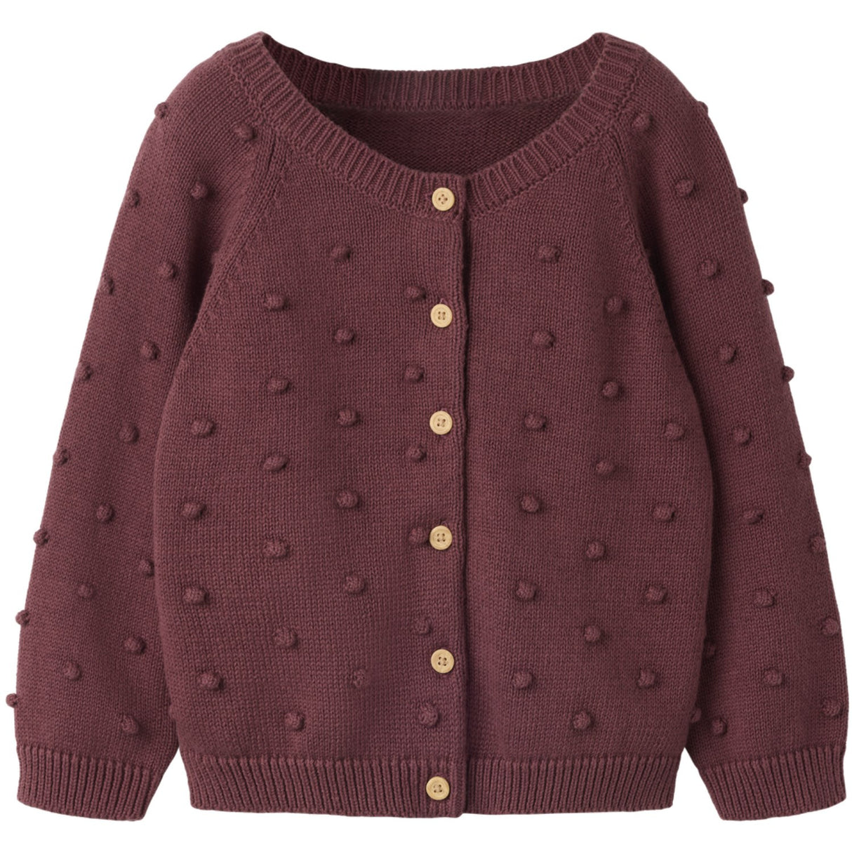 Name It Wild Ginger Nmfnasha Ls Knit Card