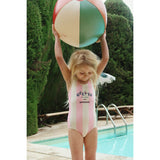 Konges Sløjd Candy Rose Stripe Pomia Swimsuit Grs