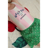 Konges Sløjd Candy Rose Stripe Pomia Swimsuit Grs