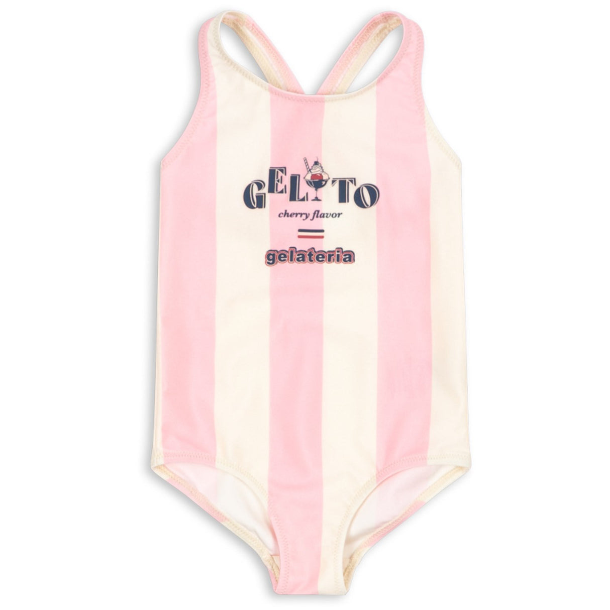 Konges Sløjd Candy Rose Stripe Pomia Swimsuit Grs