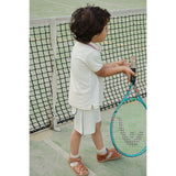 Konges Sløjd Antique White Florian Polo Shirt Gots