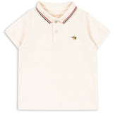 Konges Sløjd Antique White Florian Polo Shirt Gots