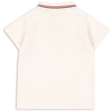 Konges Sløjd Antique White Florian Polo Shirt Gots