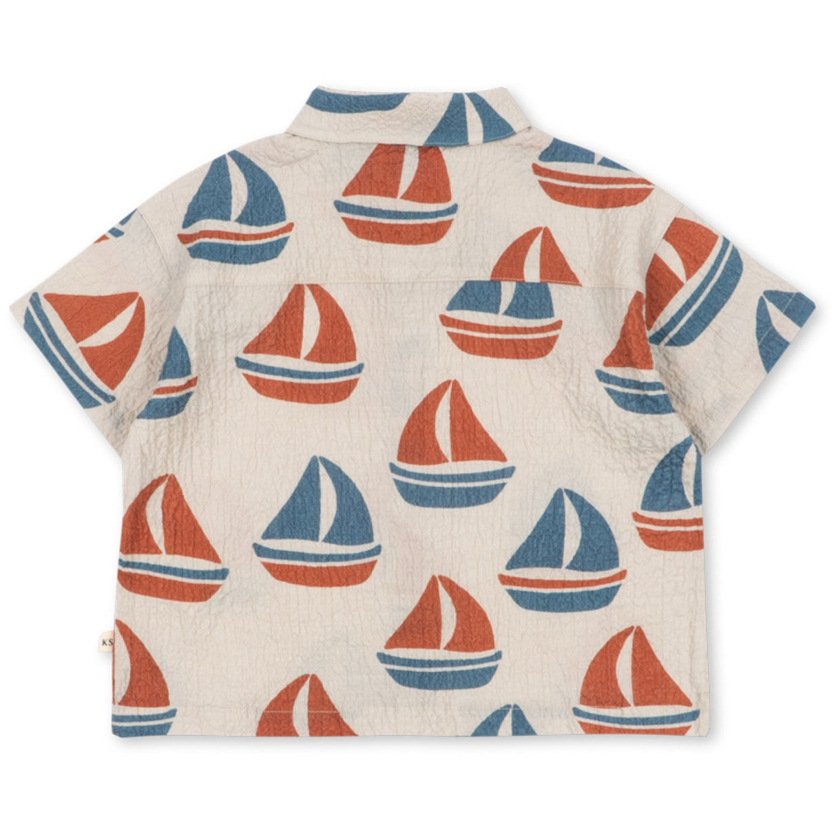 Konges Sløjd Ahoy Elliot Ss Shirt Gots