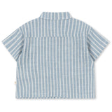 Konges Sløjd Trio Bleu Stripe Elliot Ss Shirt Gots