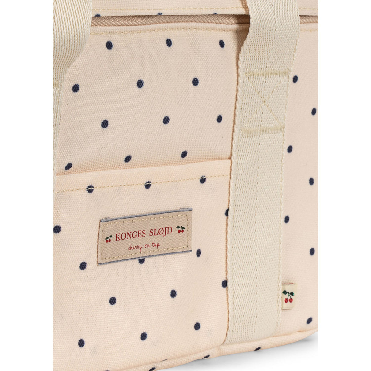 Konges Sløjd Navy Dot Carl Cooler Bag