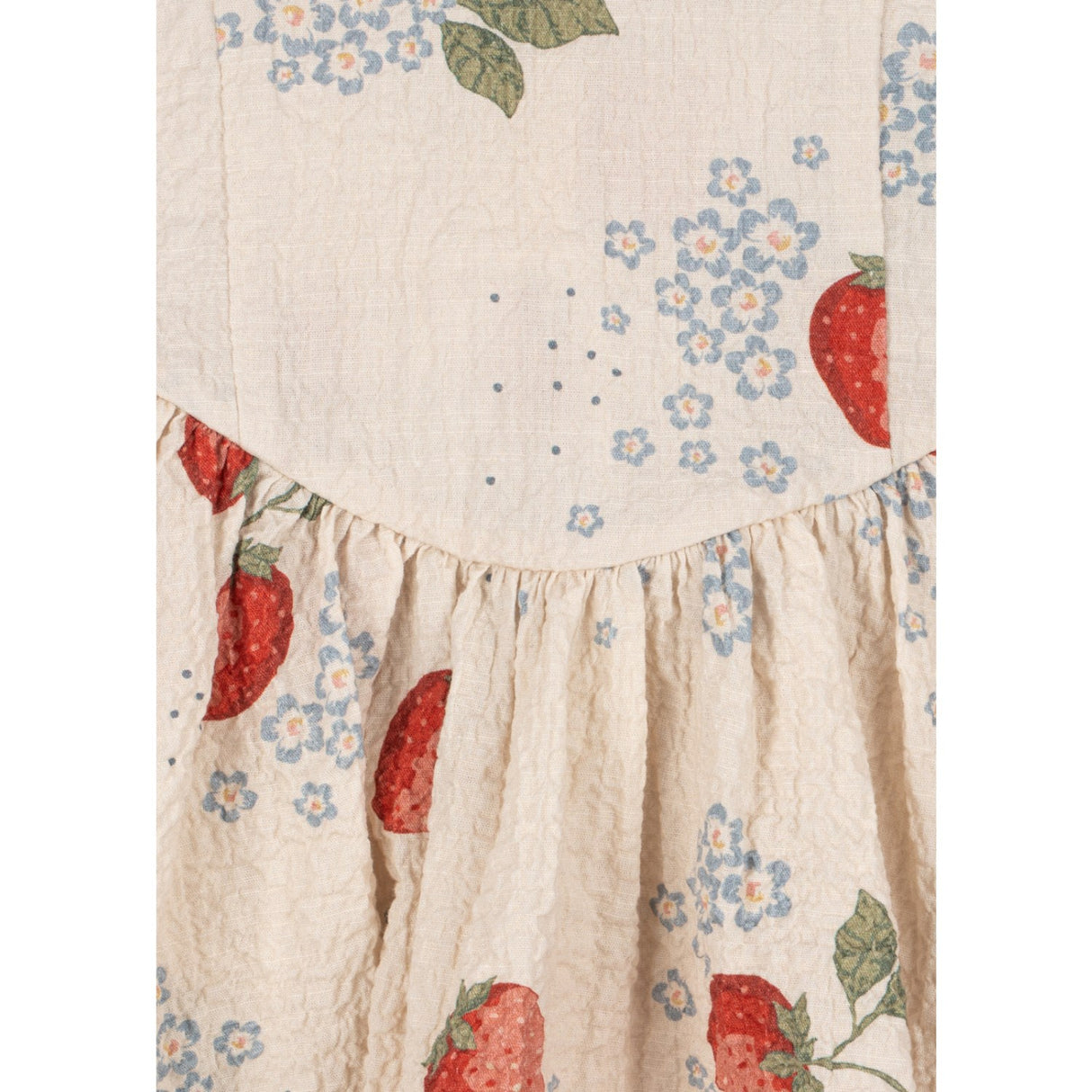 Konges Sløjd Marmelade Sun Ava Ss Bow Dress Gots