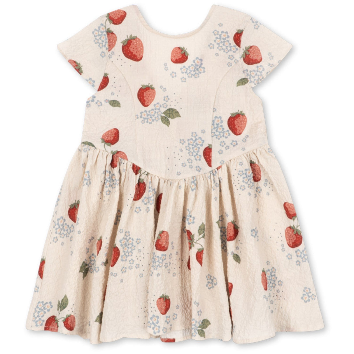 Konges Sløjd Marmelade Sun Ava Ss Bow Dress Gots