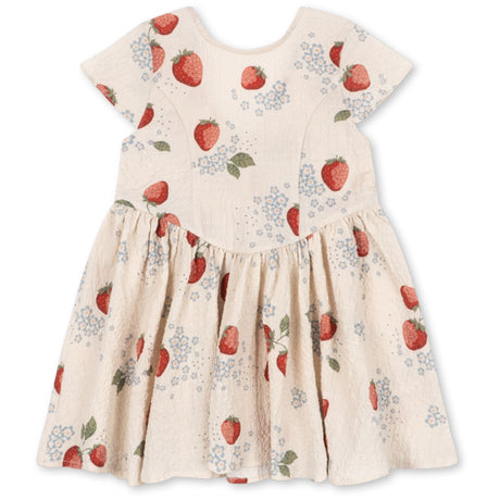 Konges Sløjd Marmelade Sun Ava Ss Bow Dress Gots