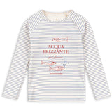 Konges Sløjd Stripe Bluie Aster Swim Blouse Grs