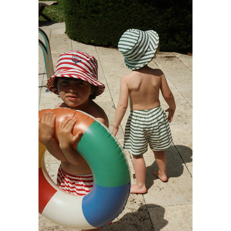 Konges Sløjd Stripe Rouge Asnou Bucket Hat Grs