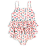 Konges Sløjd Lumina Rose Manuca Frill Swimsuit Grs