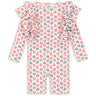 Konges Sløjd Lumina Rose Manuca Frill Onesie Grs