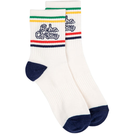 Bobo Choses Offwhite Bobo Choses By Hand Short Socks