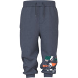 Name It Ombre Blue Tractors Pants Nmmvimo Nreg AOP Swe Pants Bru