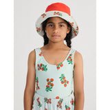 Bobo Choses Red Juicy Tomatoes All Over Reversible Hat