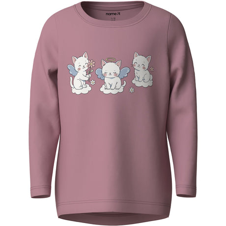 Name It Lilas Cats Nmfvix Ls Top