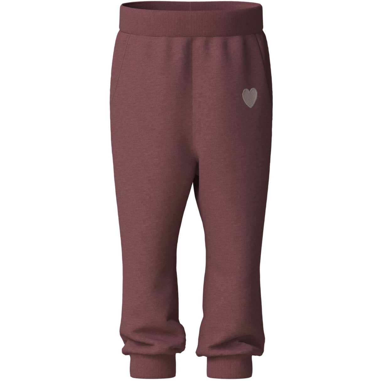 Name It Wild Ginger Heart Embroidery Nmfvima Nreg Swe Pants Bru