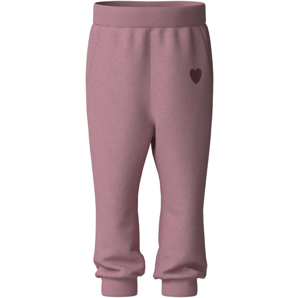 Name It Lilas Heart Embroidery Nmfvima Nreg Swe Pants Bru