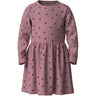 Name It Lilas Red Glitter Hearts Nmfvivian Ls Dress