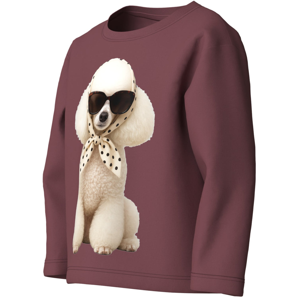 Name It Wild Ginger Poodle Nmfvotea Ls Nreg Top