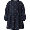 Name It Navy Blazer White Flower Nmfvolta Ls Swe Dress Bru