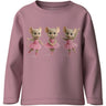 Name It Lilas Ballerina Mice Nmfvotea Ls Nreg Top