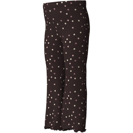 Name It Chocolate Plum Small Dots Nmfvemia Pants