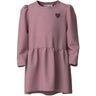 Name It Lilas Heart Embroidery Nmfvima Ls Swe Dress Bru