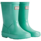Hunter Pool Blue Nebulla Kids First Nebula Rainboot