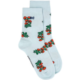 Bobo Choses Light Blue Juicy Tomatoes All Over Short Socks