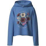 Name It Provence Flowers Nkfviala Ls Short Rlx Sweat Wh Bru