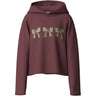 Name It Wild Ginger Leo Bows Nkfviala Ls Short Rlx Sweat Wh Bru