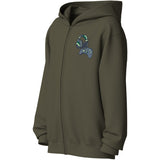 Name It Olive Night Gaming Nkmvoltinus Nreg Sweat Card Wh Bru