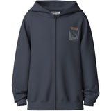 Name It Ombre Blue Mountain Nkmvoltinus Nreg Sweat Card Wh Bru