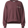 Name It Wild Ginger Iconic Nkfvima Ls Rlx Sweat Bru