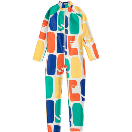 Bobo Choses Offwhite Bobo Choses Color All Over Swim Overall