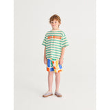 Bobo Choses Offwhite Bobo Choses Color All Over Swim Board Shorts